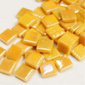 12mm Square Glass Tiles - Iridised Finish