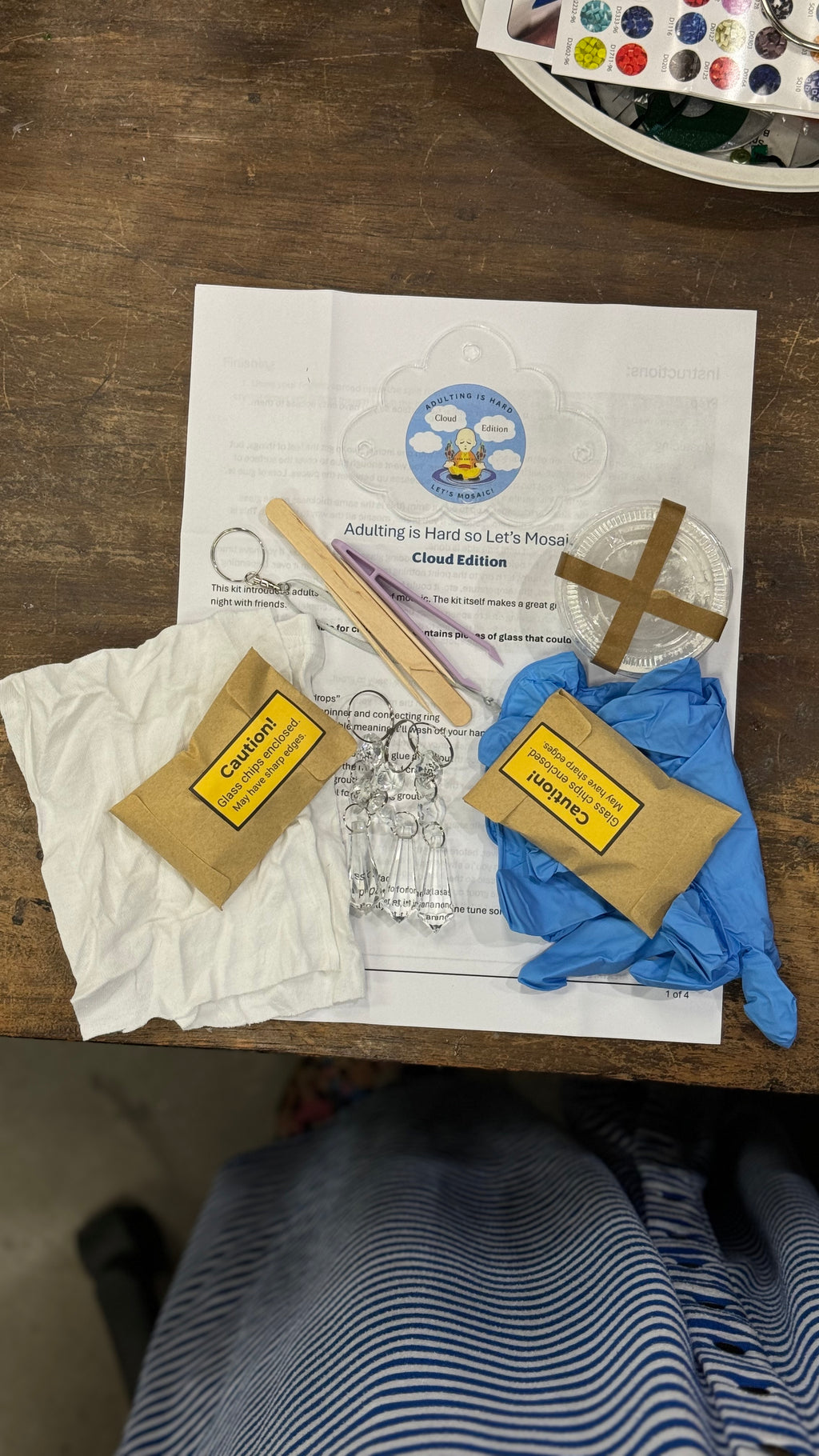 Adulting is Hard Mosaic Cloud Kit