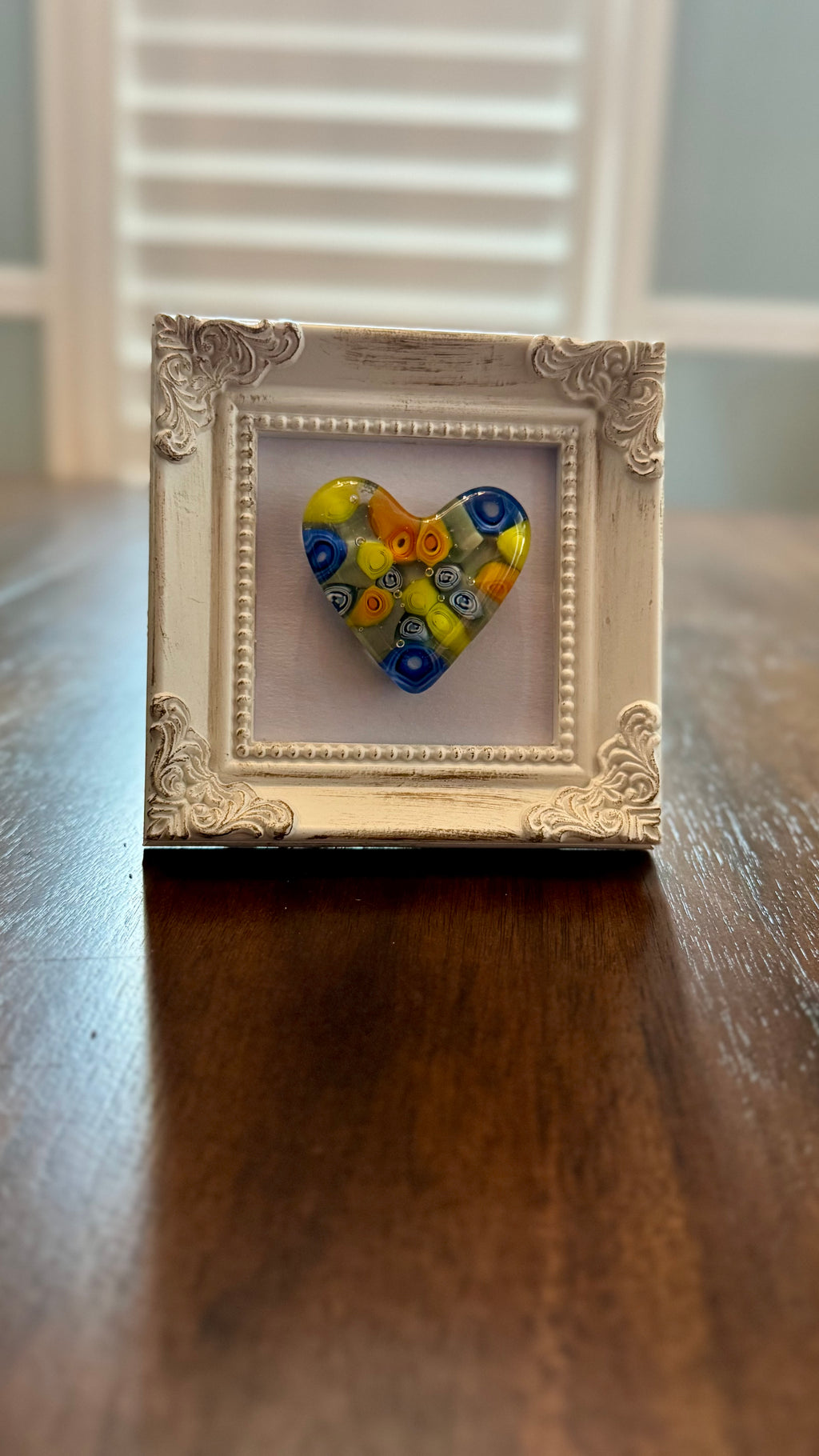 Framed Heart - Funfetti