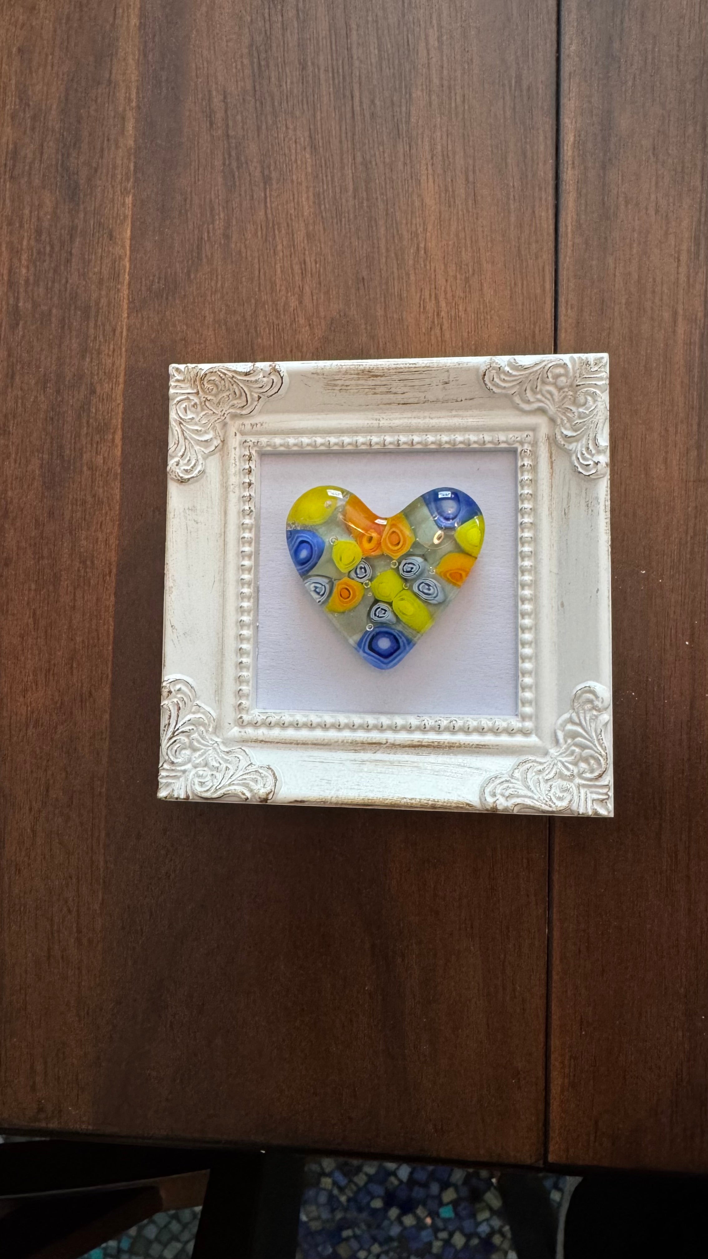 Framed Heart - Funfetti