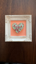 Framed Heart - Pastel Posies
