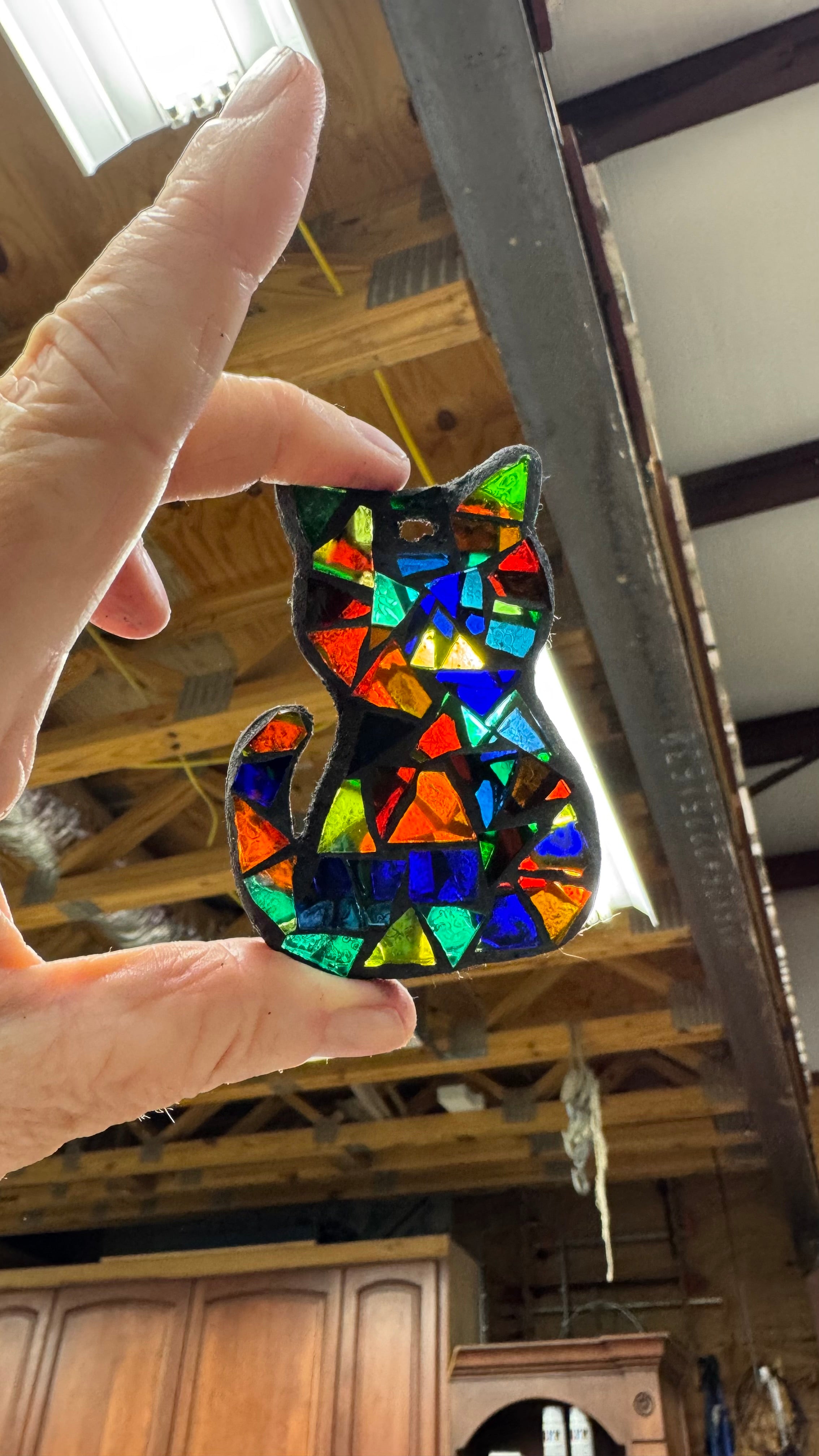 Adulting is Hard so Let’s Mosaic - Calico Cat Edition