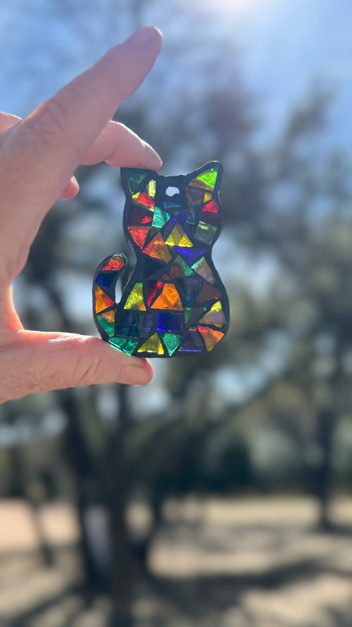 Adulting is Hard so Let’s Mosaic - Calico Cat Edition