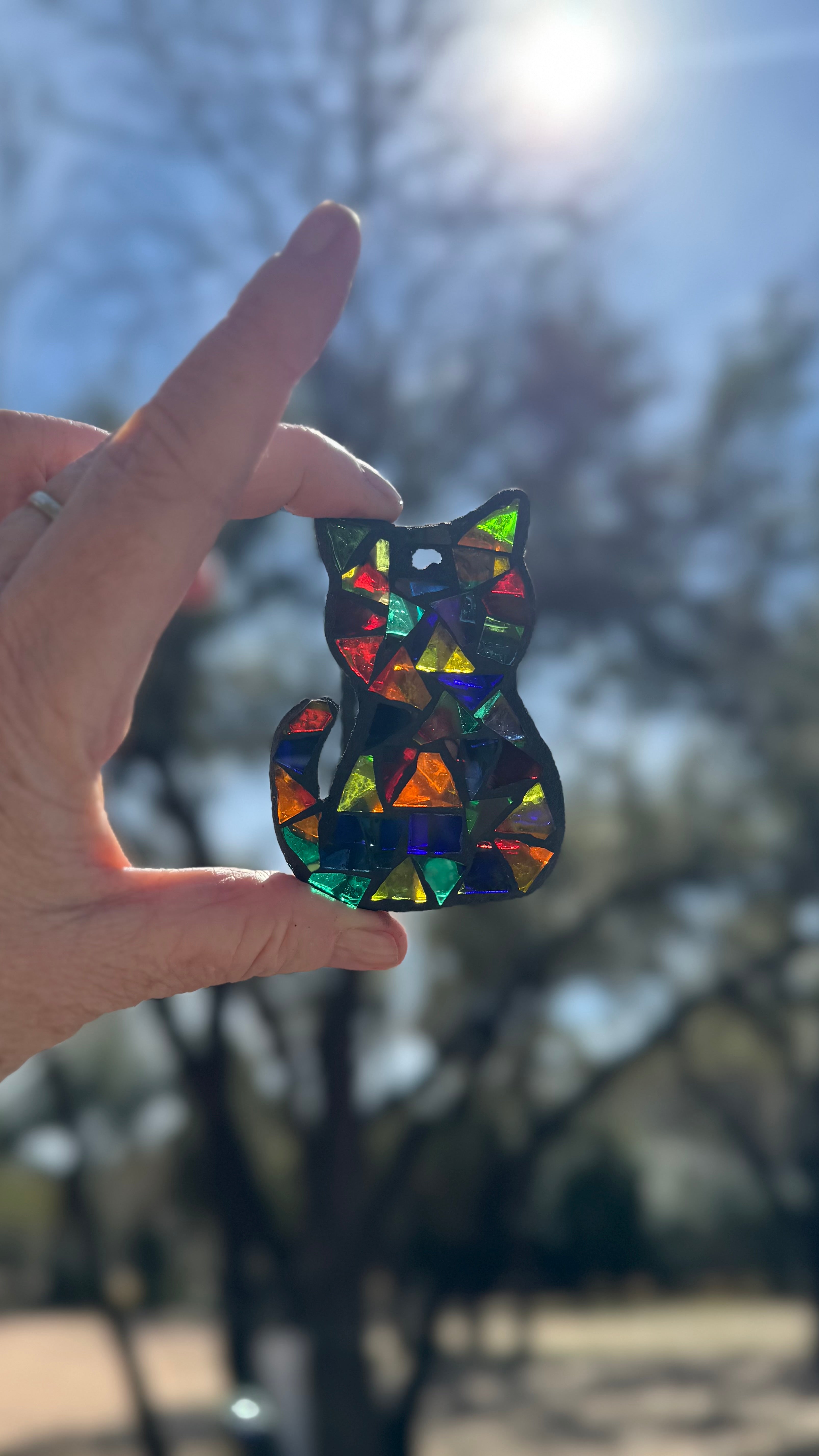 Adulting is Hard so Let’s Mosaic - Calico Cat Edition