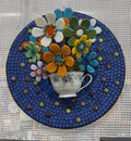 Teacup Mosaic - Blue