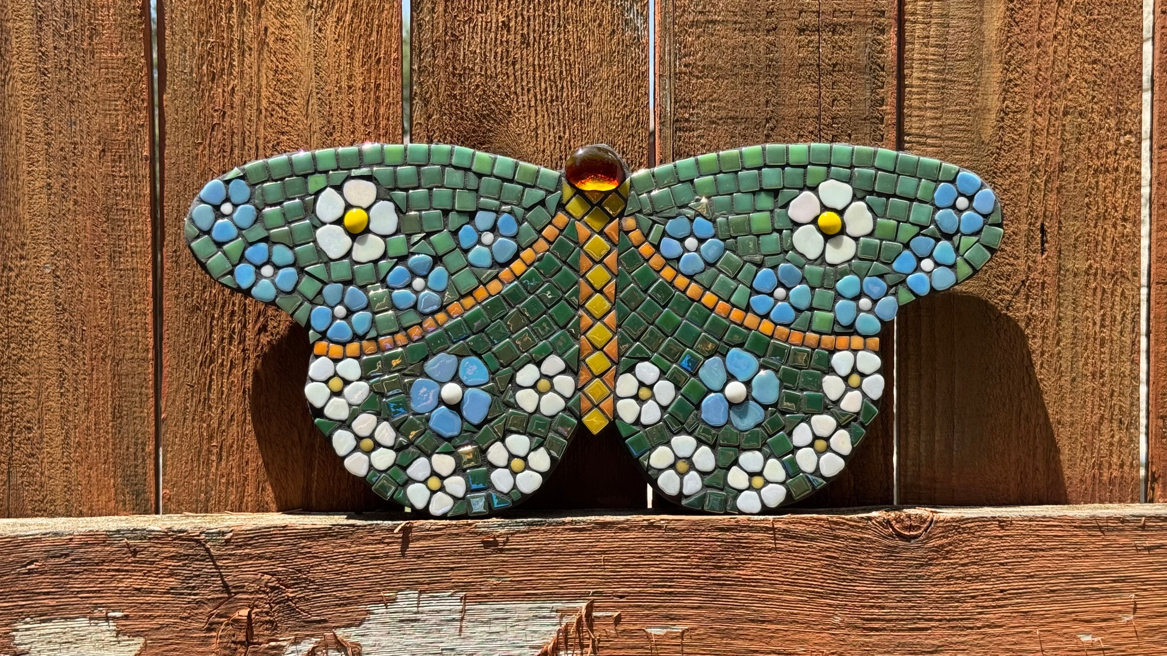 Fancy Fence Butterfly - Green Genie