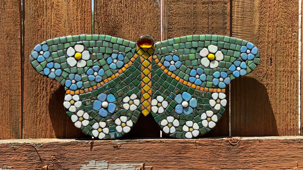 Fancy Fence Butterfly - Green Genie