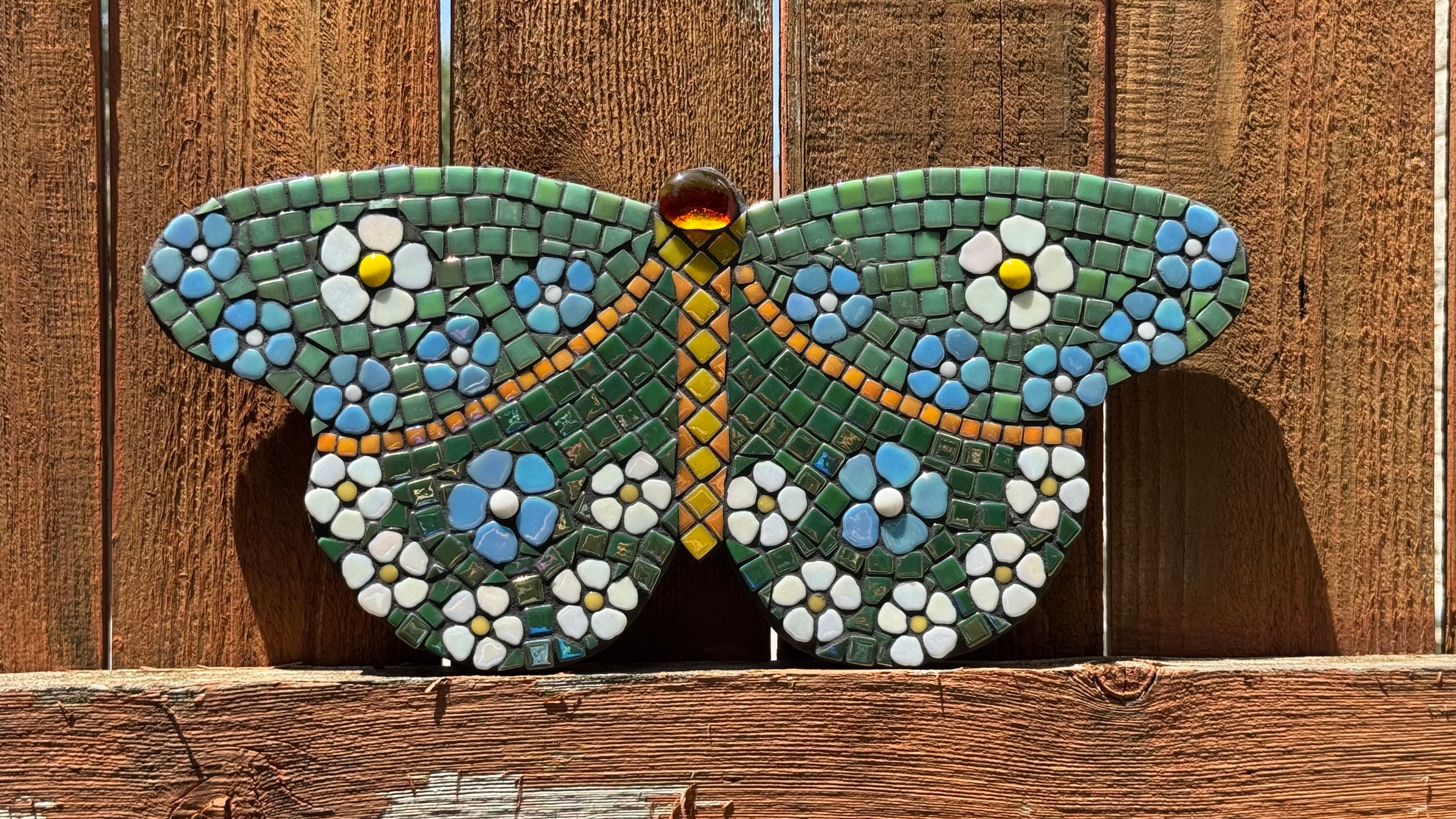Fancy Fence Butterfly - Green Genie