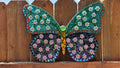 Fancy Fence Butterfly - Mirrored Monarch
