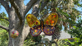 Glass Butterfly - Garnet Glow