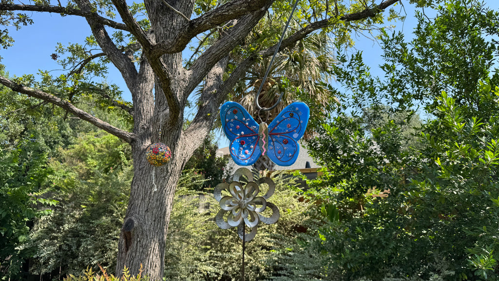 Glass Butterfly - Lapis Flare