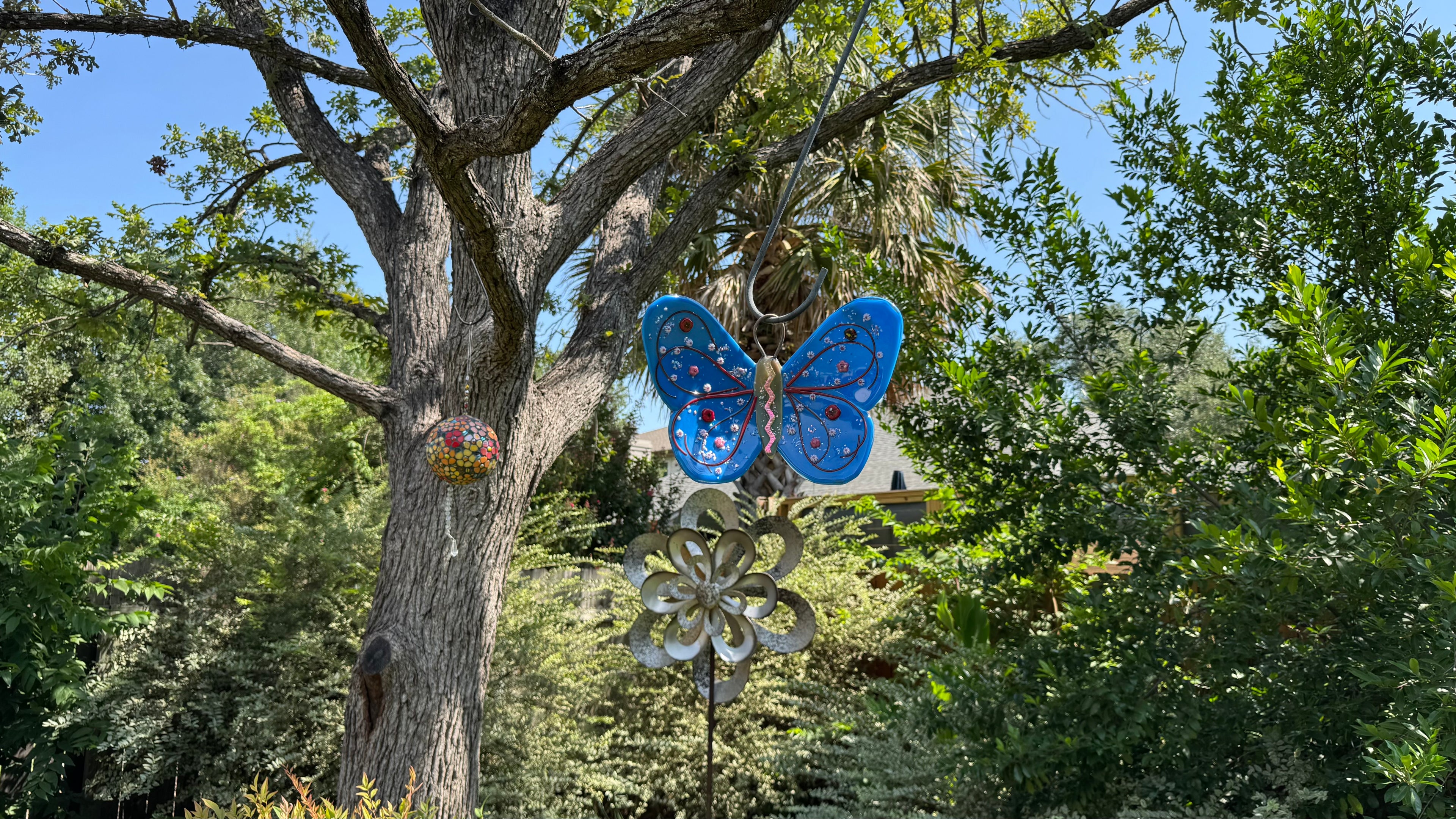 Glass Butterfly - Lapis Flare