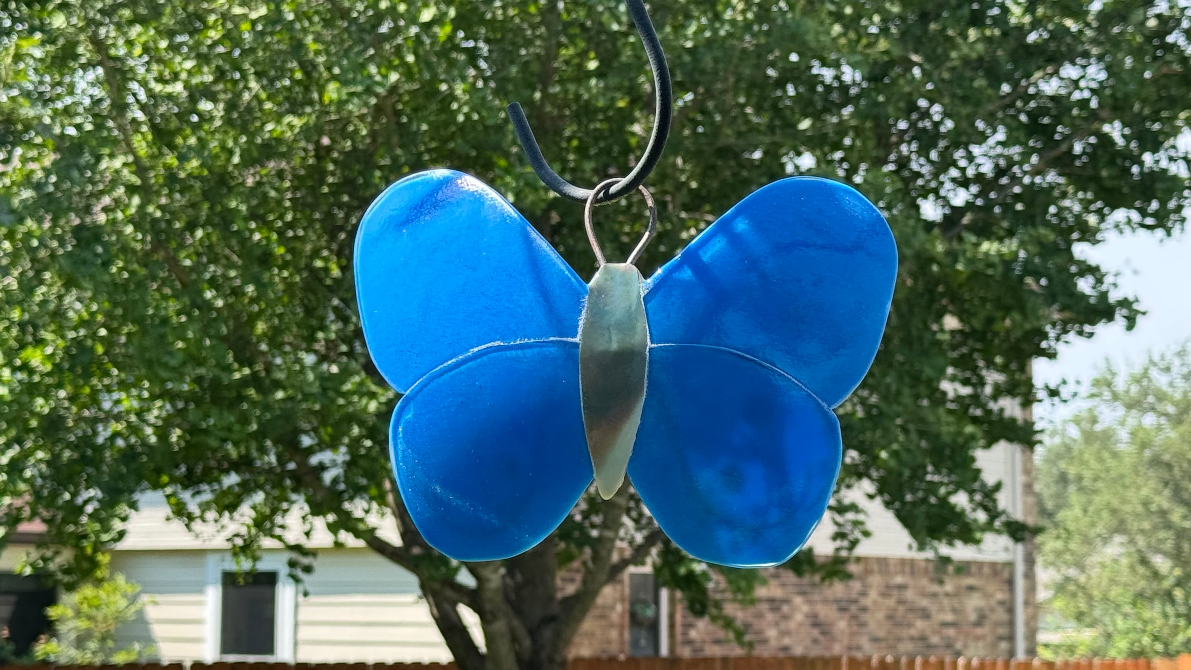 Glass Butterfly - Lapis Flare