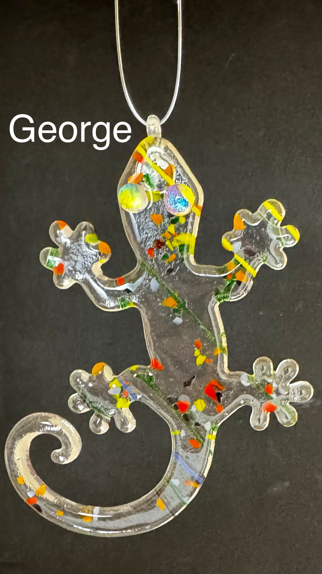 Gecko Ornament