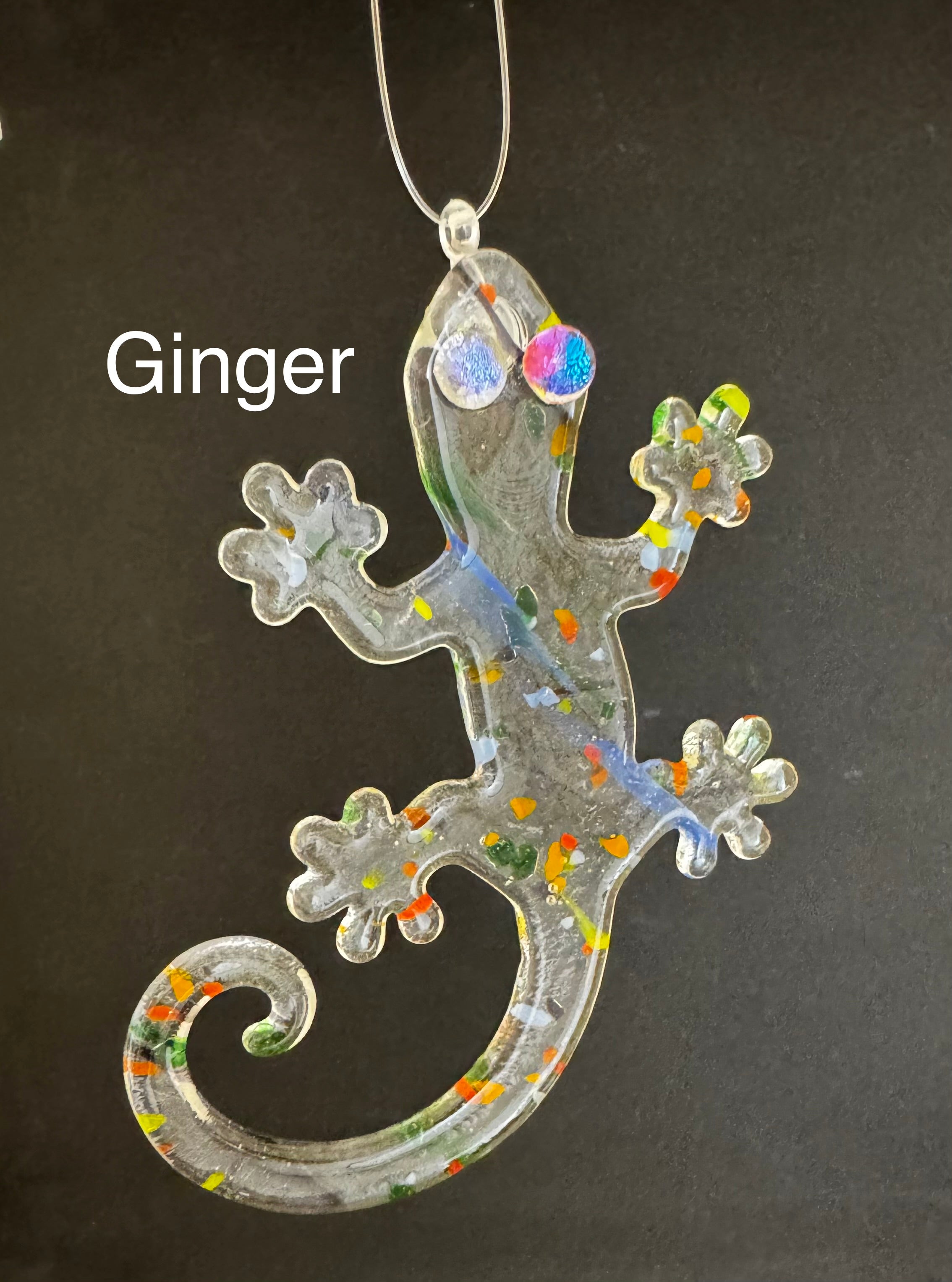 Gecko Ornament