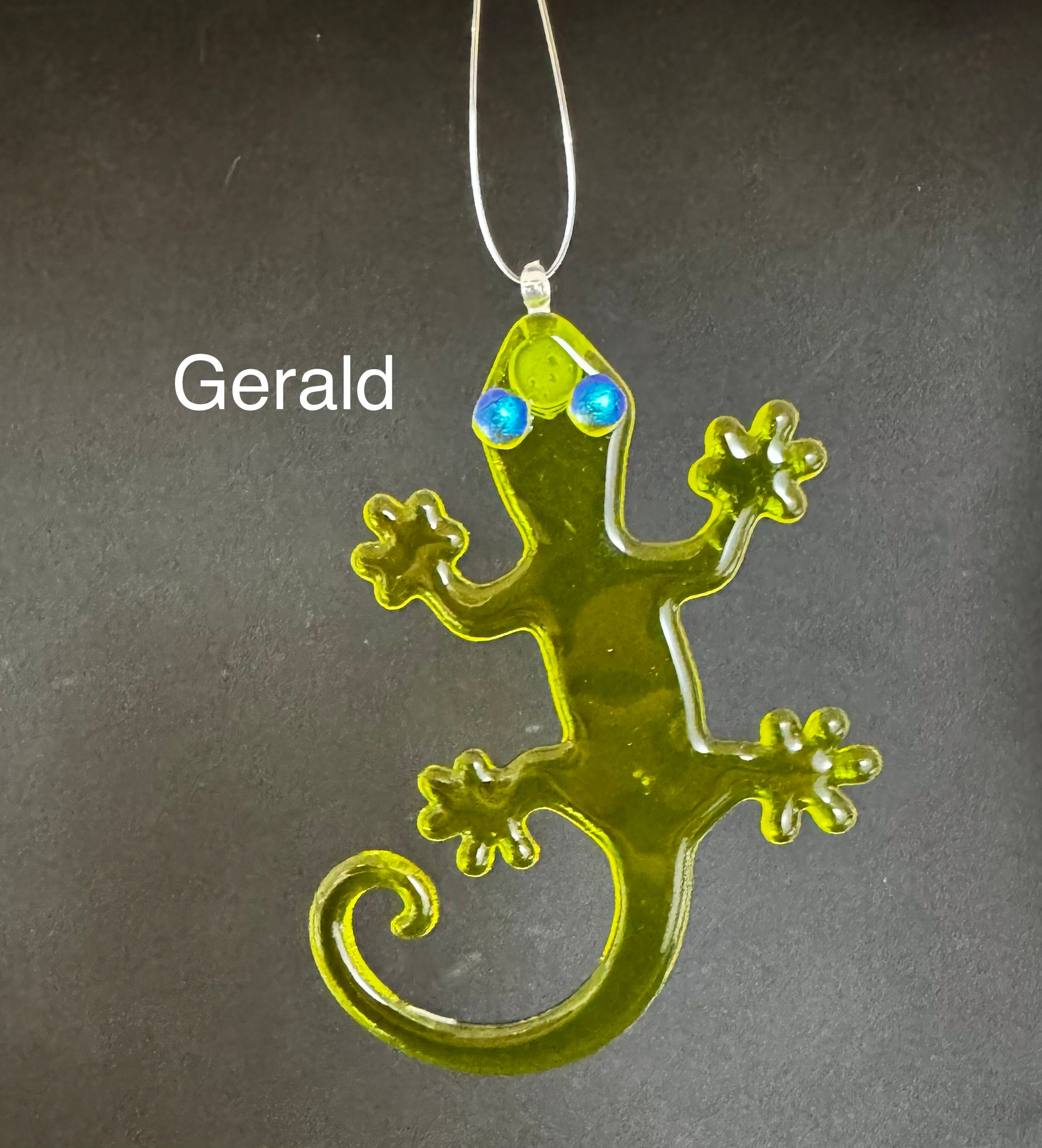 Gecko Ornament