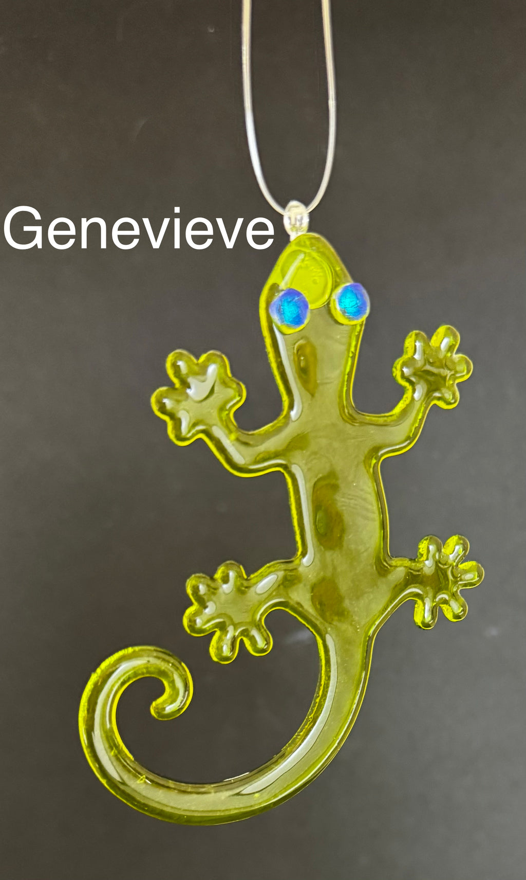 Gecko Ornament