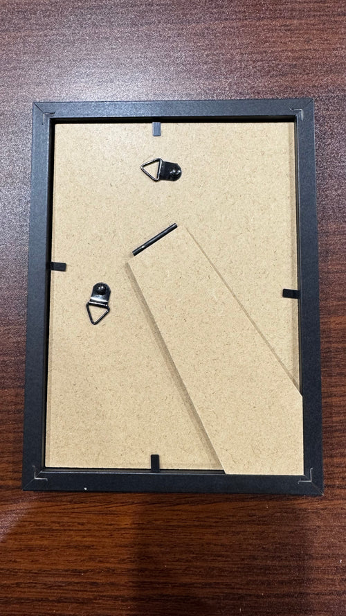 5" x 7" Black MDF Frame