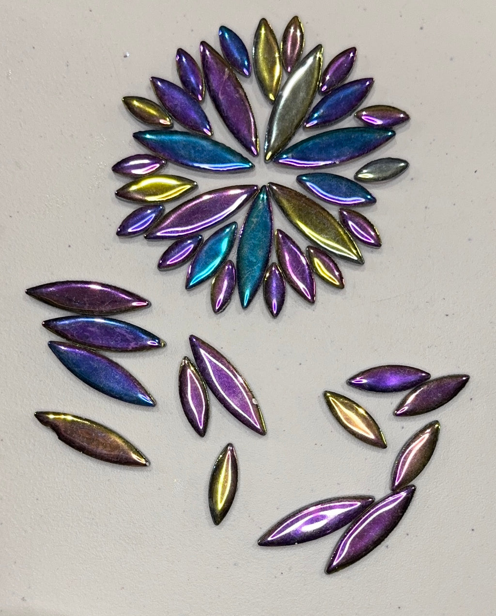 Irid Rainbow Flower Petals
