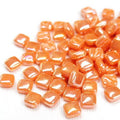 Iridized Mandarin Mini Tiles