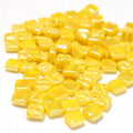 Iridized Opal Yellow Mini Tiles