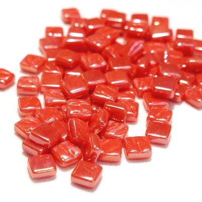Iridized Watermelon Mini Tiles