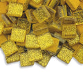 Glass Glitter Tiles - Gold